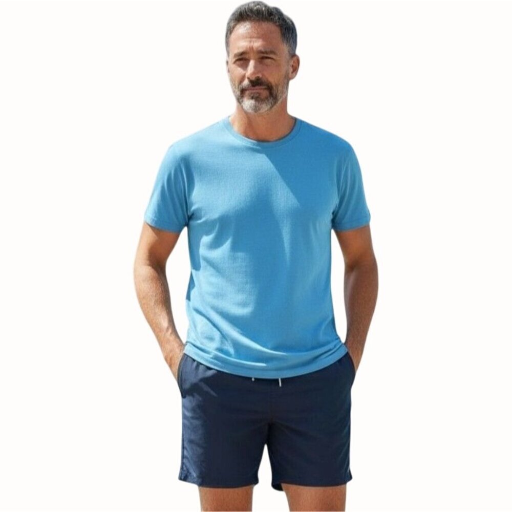 VRST Mens 7in All-In Lined Athletic Shorts Dark Ardosia Slate Performance NEW